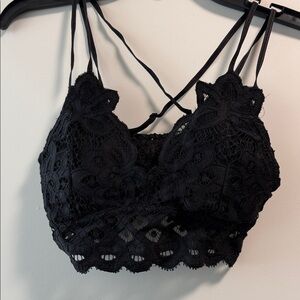Black bralette